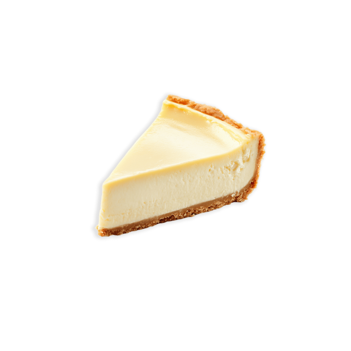 Ein Stück Cheesecake